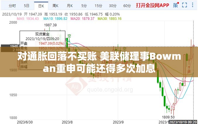 对通胀回落不买账 美联储理事Bowman重申可能还得多次加息
