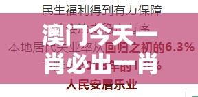 澳门今天一肖必出一肖与警惕虚假宣传-全面释义、前沿解答解释落实
