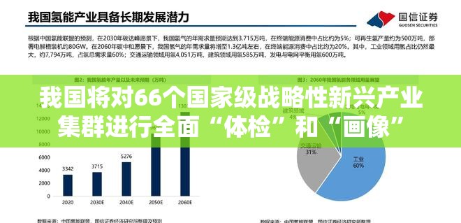 我国将对66个国家级战略性新兴产业集群进行全面“体检”和“画像”