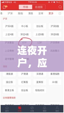 连夜开户，应该怎么买ETF？