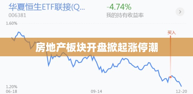 房地产板块开盘掀起涨停潮