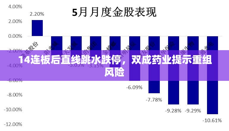 14连板后直线跳水跌停，双成药业提示重组风险