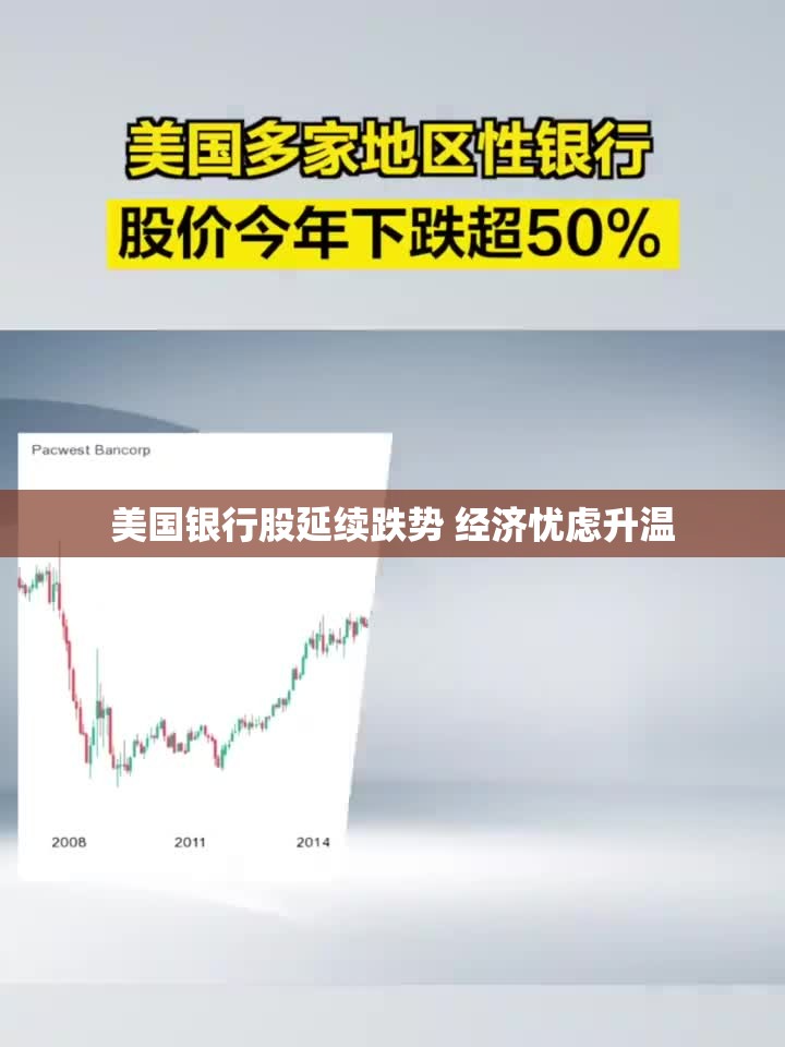 美国银行股延续跌势 经济忧虑升温