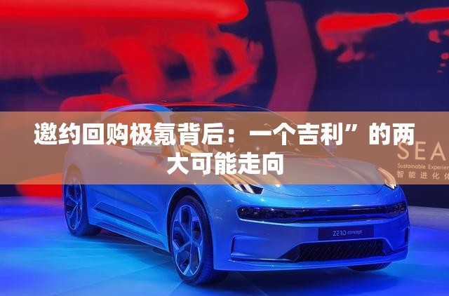 邀约回购极氪背后：一个吉利”的两大可能走向