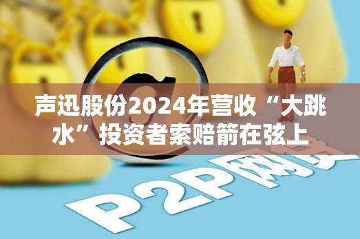 声迅股份2024年营收“大跳水”投资者索赔箭在弦上