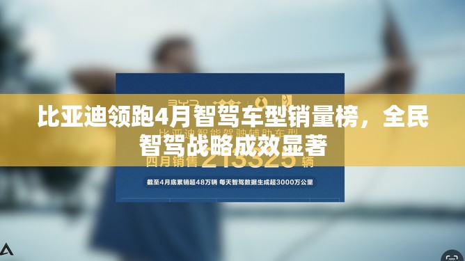 比亚迪领跑4月智驾车型销量榜，全民智驾战略成效显著